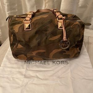 Michael Kors camo bag